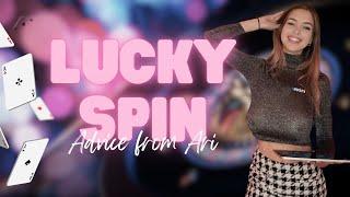 Lucky Spin With Ari: TAKE MY PIECES OF ADVICE AND WIN BIG! (2024)