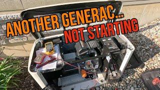 Generac Home Generator Wont Start Over Crank 1502 Code