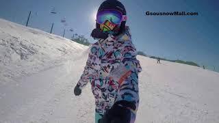 Gsou Snow Colorful Women's Waterproof Windproof Snowboard/Ski Jacket