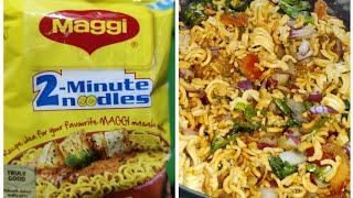 maggi bhel | instant chatpata recipe | maggi recipe