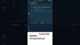 Python in Telugu: Python String Tips, Python For Beginners In Telugu, Python Interview Telugu