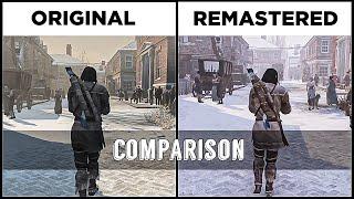 Assassin's Creed 3 - Remastered vs Original Graphics Comparison