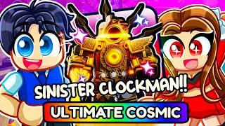 RIZZING GIRLS With The NEW SINISTER CLOCKMAN COSMIC UNIT In SKIBIDI TOWER DEFENSE!