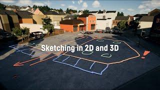 Getting Started in GeoVisual: Sketching in 2D and 3D