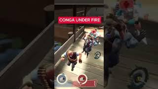 Conga under fire #tf2 #memes #funny