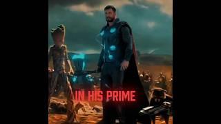 Thor odinson in his prime #thor #marvel #ironman