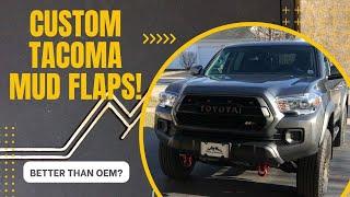 2023 Toyota Tacoma Custom Mud Flaps!