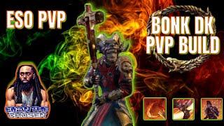 ESO PVP: BONK DK PVP BUILD! THE 1vX MACHINE!!