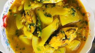 খুব সহজেই লাউ দিয়ে ইলিশ মাছ রান্না•Delicious Hilsha Fish With Bottle Gourd