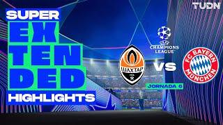 SUPER EXTENDED HIGHLIGHTS | Shakhtar vs Bayern München | UEFA Champions League 24/25 | TUDN