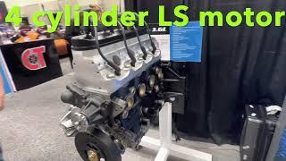 340hp 3.6L 4 Cylinder LS motor at PRI Show 2022