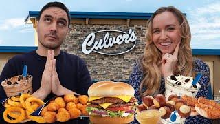 Trying Culver's Fast Food for the First Time