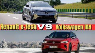 Volkswagen ID 4 GTX AWD, 2024 VS Renault E Tech Scenic Grand, 2024