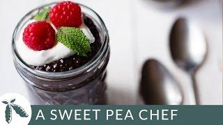 Chocolate Chia Pudding | A Sweet Pea Chef