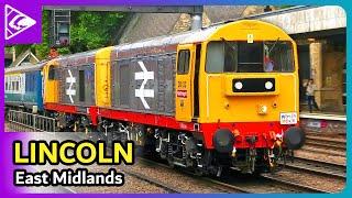 DOUBLE LOCOS! Trains at Lincoln Central 17/08/2024