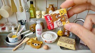 RE-MENT Toy Food Cooking - Cutest Mini Pancake & Delicious Chocolate | Miniature Food Kitchen Play