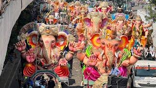 GANESH SHOBHA YATRA 2024 | Hyderabad Ganesh nimajjanam 2024 Tank Bund | Ganesh immersion procession