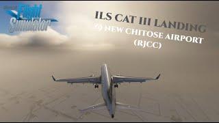 *ILS Cat III Landing* Japan 2 Tour | #2 - Hiroshima Airport (RJOA) to New Chitose Airport (RJCC)