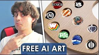 AI Art Websites that Generate for FREE!