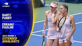 Dart/Parry vs. Errani/Paolini Extended Highlights | 2024 US Open Round 2