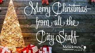 City of Meadows Place | Christmas Staff Video 2022