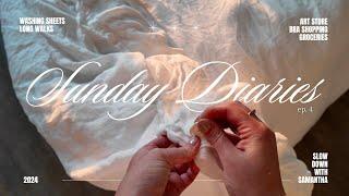 The Sunday Diaries Ep 4 | Self-Care Day: Clean Sheets, Art Store, Bra Fitting & Fresh Nails