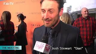 "THE MUSTANG"  premiere with Josh Stewart