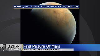 Mars Picture Taken By 'Hope Probe' Developed At CU Boulder Lab Shows Largest Volcano In Solar System