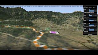 3D Virtual Tour of CO Trail Segments 1 to 5 on this Bailey 100K Quad Map