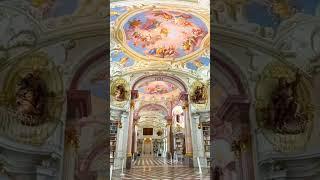 follow for travel inspo  World’s most enchanting library details  Admont Abbey Library