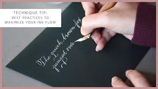 Technique Tip: Best Practices to Maximize Your Ink Flow