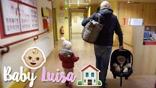 Mit Baby Luisa  nach Hause | BABY Erstausstattung | VLOG #651 | DIANA DIAMANTA