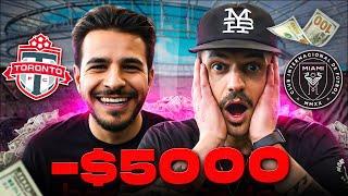 We Bet $5000 on Toronto FC to DESTROY Inter Miami! | MBH X Bodog Ep.9