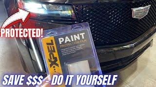 Headlight DIY Paint Protection Film.  Protect Expensive Headlights