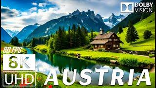 AUSTRIA - Scenic Relaxation Film  With Inspiring Cinematic Music - 8K (60fps) Video UltraHD