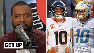 "Bo Nix will expose Justin Herbert is FRAUD tonight!" - Chris Canty breaks Broncos vs. Chargers