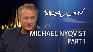 Michael Nyqvist "Plötsligt börjar man fråga hunden om vi ska byta kanal" | Part 1 | SVT/NRK/Skavlan