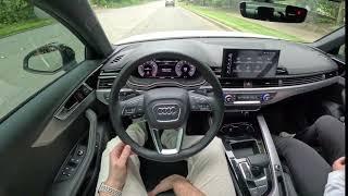 2023 Audi A4 POV quick drive