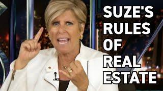 "Home Buying Mistakes to AVOID!  | Suze Orman’s Must-Know Rules" and A Suze Smackdown Follow-Up 