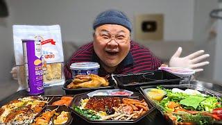 더고아재! 편의점 몇 개 안 샀는데 5만 원?! 비싸.. 자주는 못 먹겠다 │Korean Convenience store Food Mukbang Eatingshow