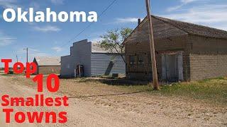 Top 10 SMALLEST Towns in Oklahoma | Everything Oklahoma