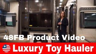 Luxe Toy Hauler Fifth Wheel - 48FB product video