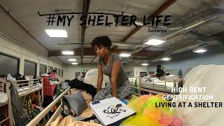 No One Knew I Lived Here|My Shelter Life Pt.1-Footage & Pics Inside of California Shelter-