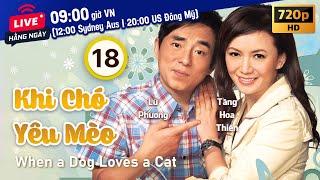 TVB Khi Chó Yêu Mèo tập 18/20 | tiếng Việt | La Gia Lương, Hồ Hạnh Nhi, Liêu Bích Nhi | TVB 2008