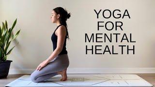 30 Minute Relaxing Yoga For Mental Health | All Levels - Slow Seated Flow