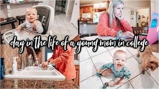 TYPICAL DITL OF A YOUNG MOM IN COLLEGE | Brittandfam