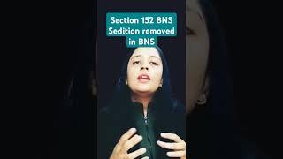 Sedition | Section 152 BNS #bns #bns2023 #crimeuncovered #law #lawyer #crimeuncovered