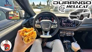 What It's Like to Live with a 2025 Dodge Durango Hellcat (POV)