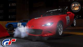 Racing the Mazda Eunos Roadster Conquering Tokyo Expressway South in GT League