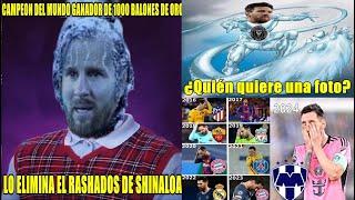 Memes Monterrey Humilla Elimina Messi Concachampions Monterrey vs Inter de Miami 3-1 Messi Congelado